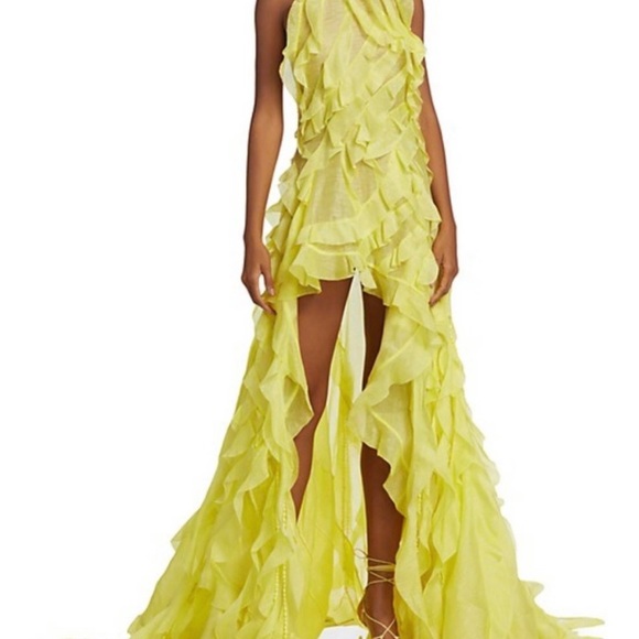 Zimmerman Wonderland Sleeveless Ruffle Gown - Picture 3 of 6